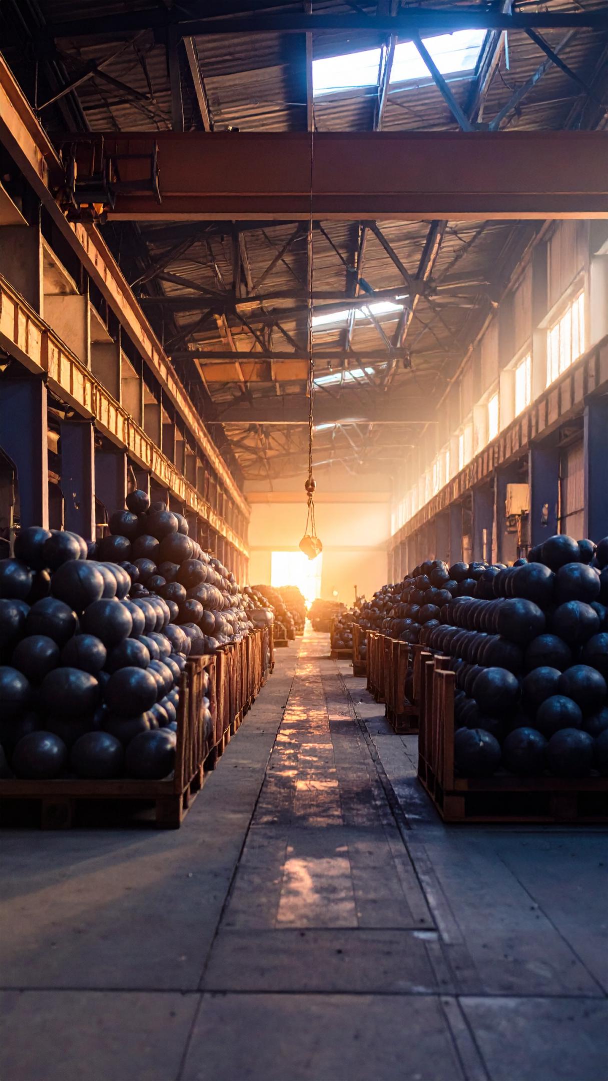 Milling 2 Iron Steel Balls for Grinding on Milling